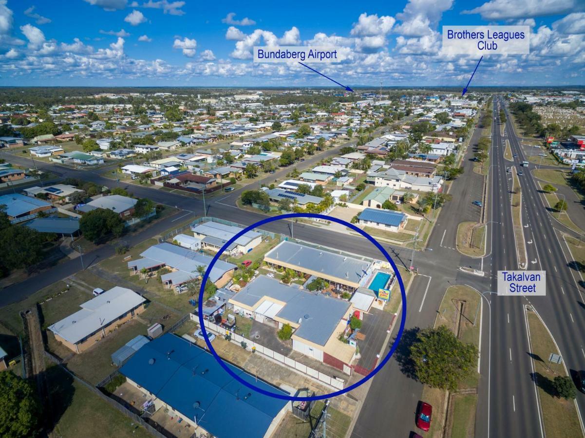 Bundaberg Coral Villa Motor Inn Eksteriør billede